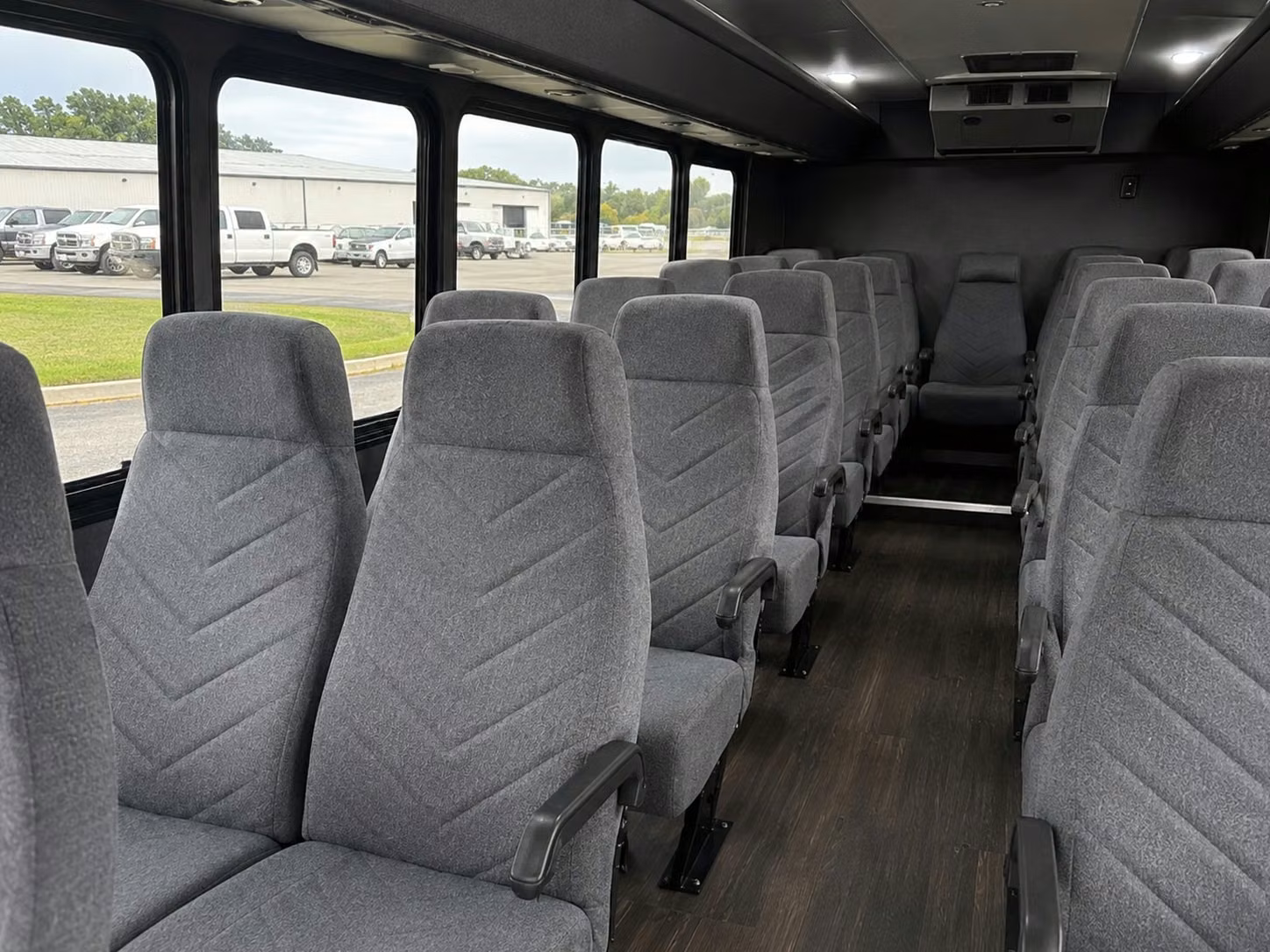 18 passenger minibus inside