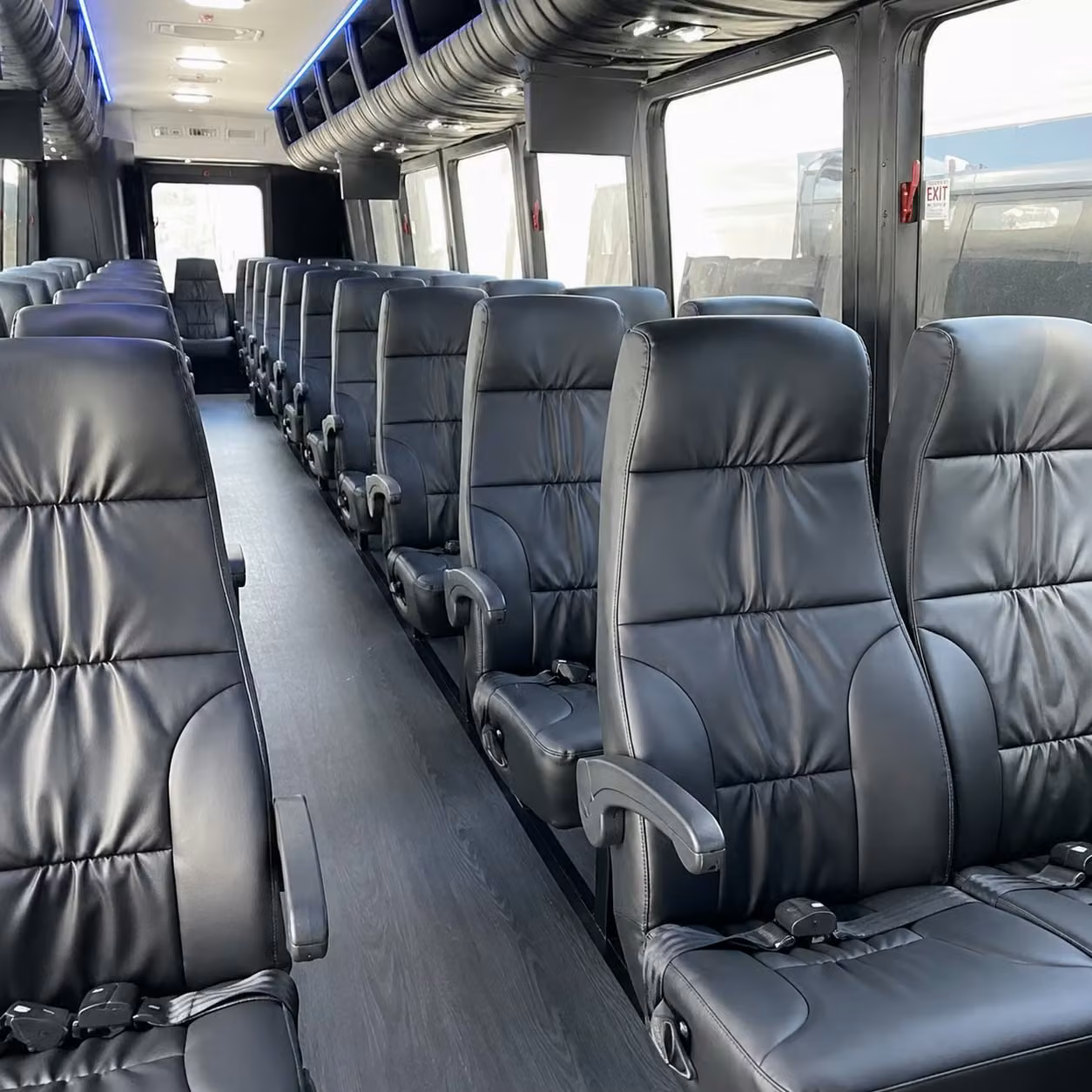 30 passenger minibus interior