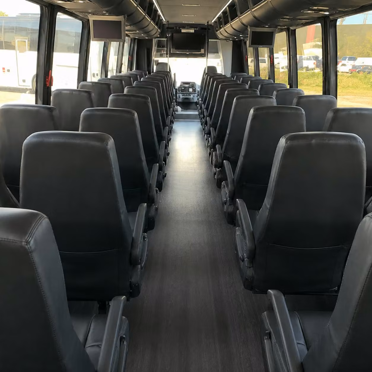 35 passenger minibus inside