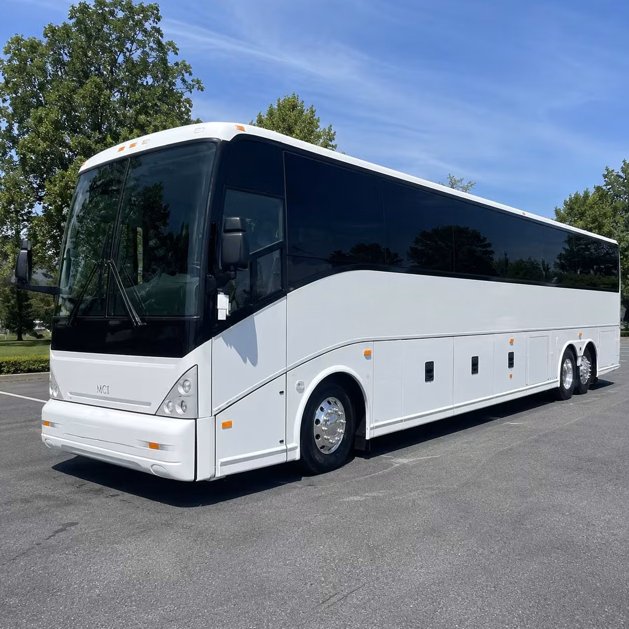 56 passenger charter bus