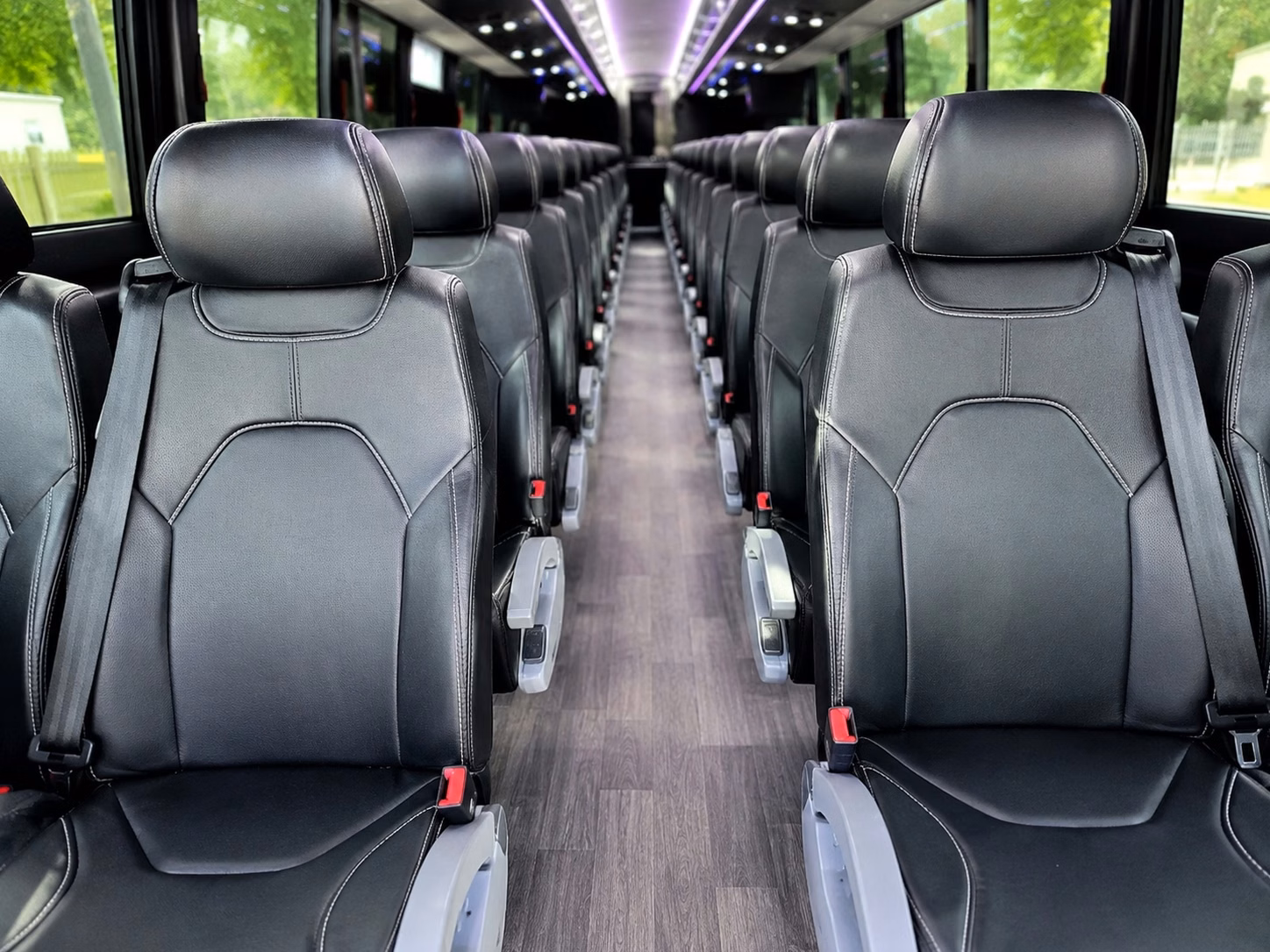dod approved charter bus shuttles for military installations near round rock