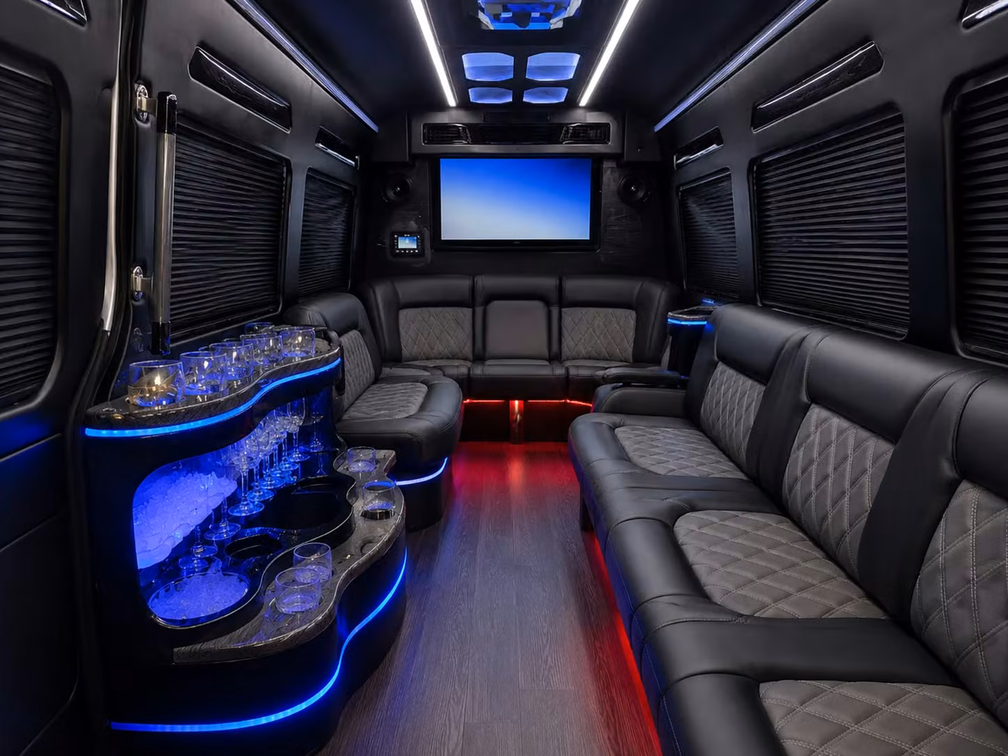 group transportation for coaches staff and recruiting trips