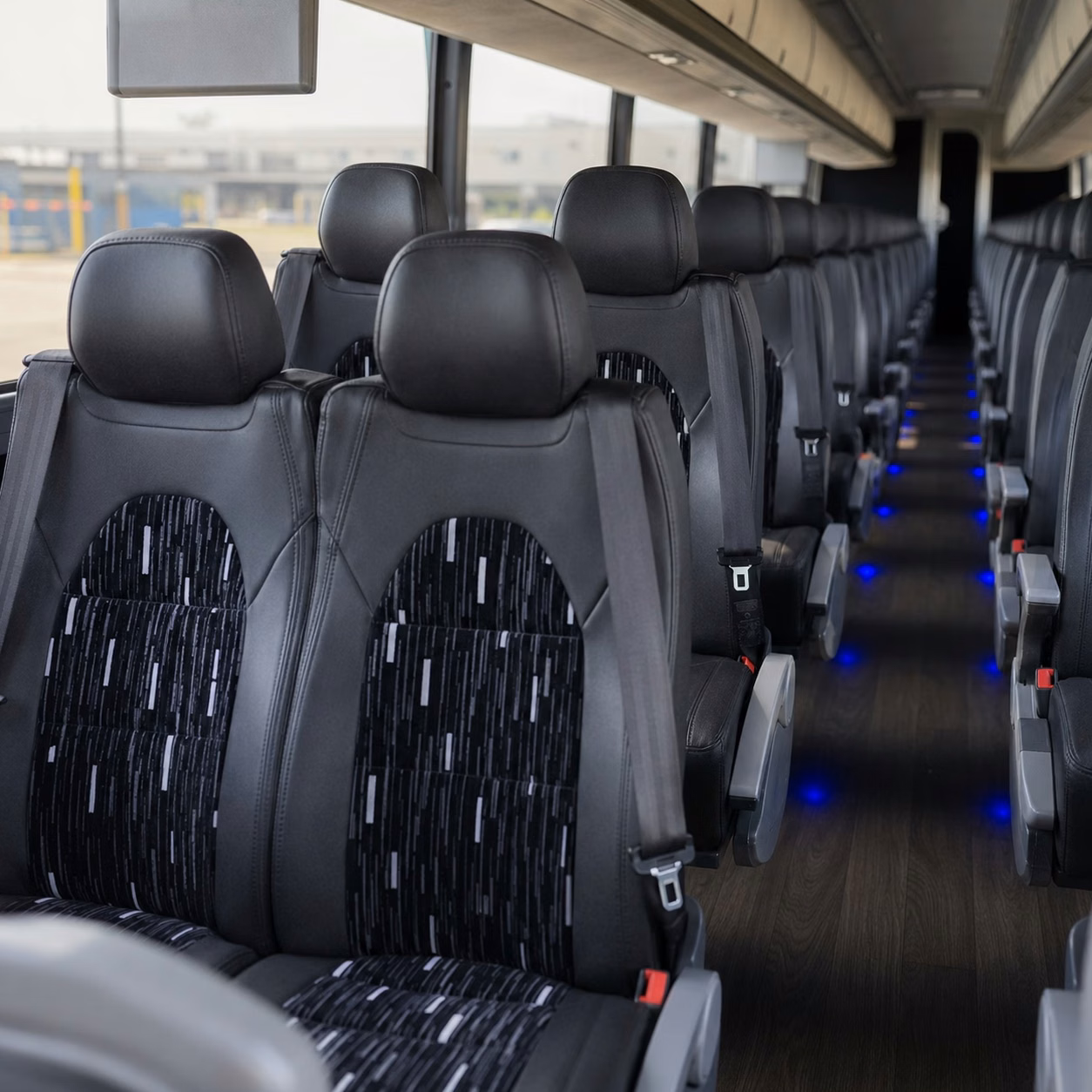 how the day of the week changes bus rental costs in round rock texas
