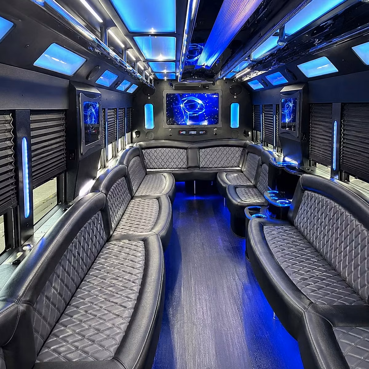 party bus interior