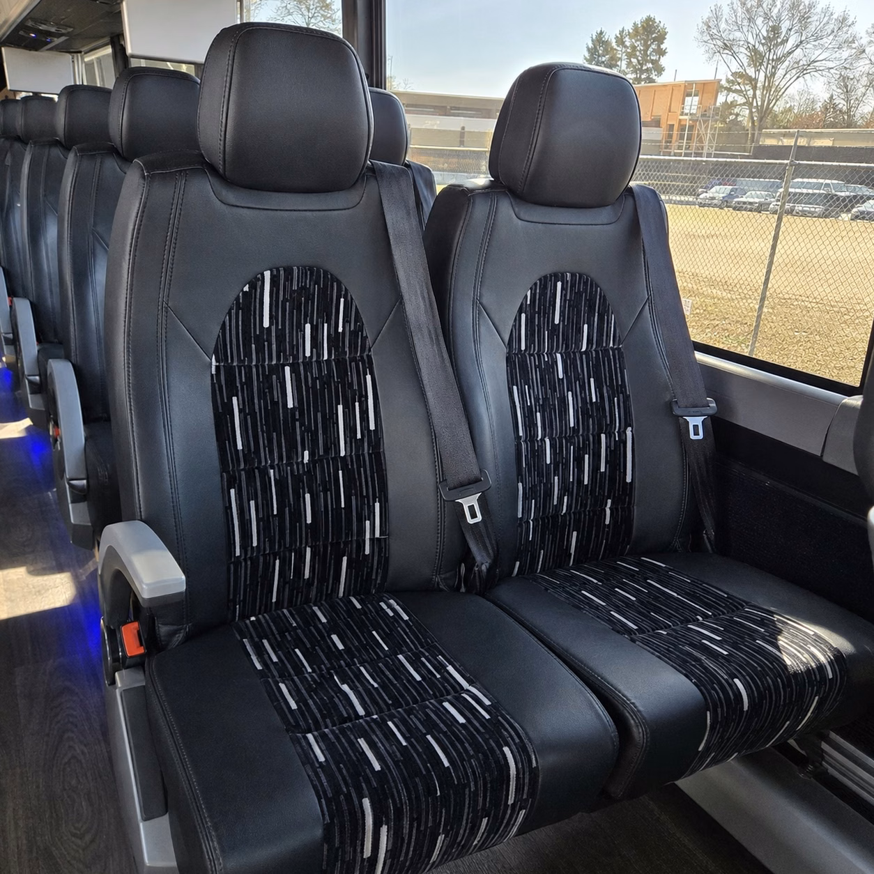 round rock charter bus interior gallery