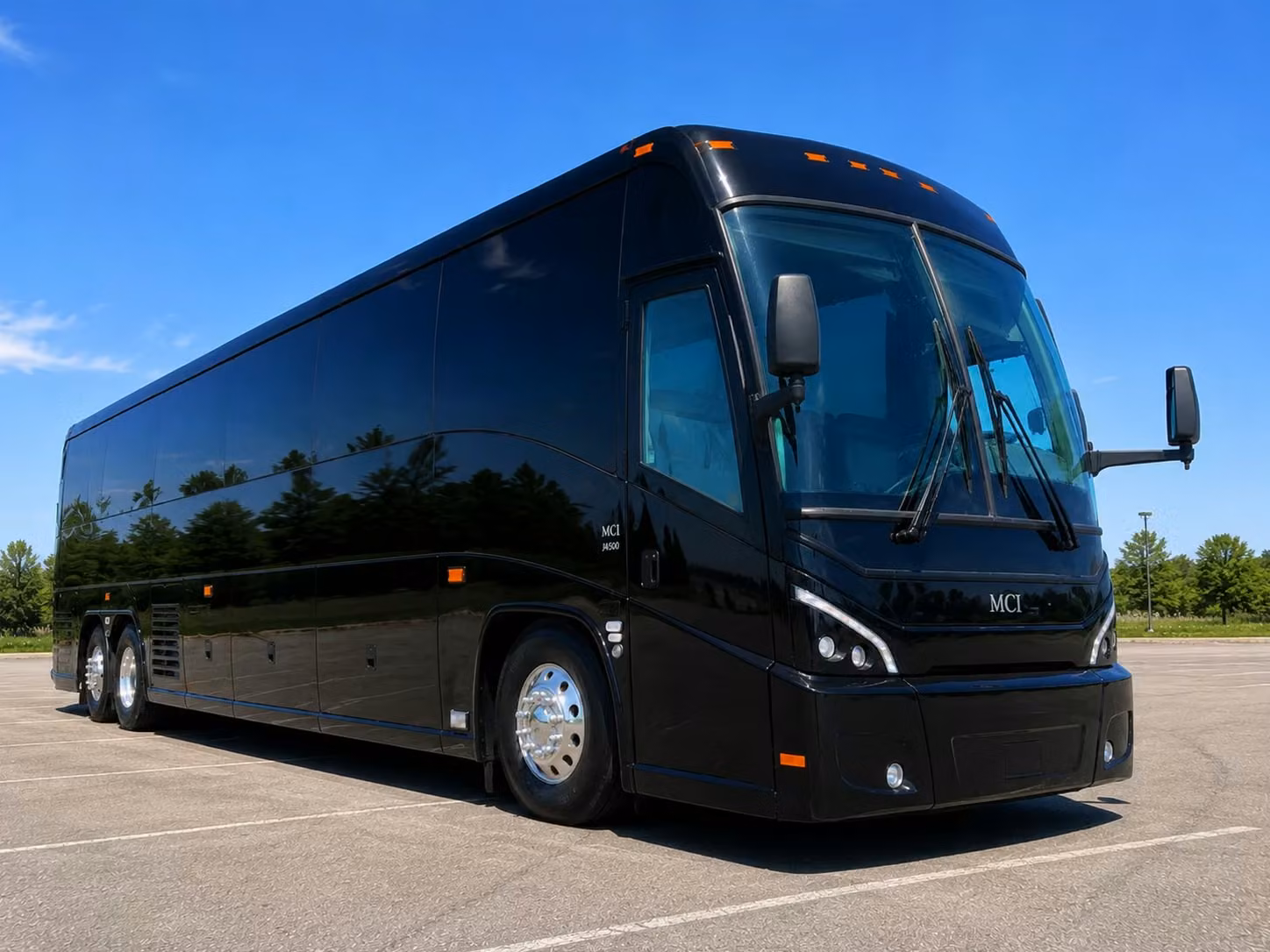 round rock charter bus rental exterior