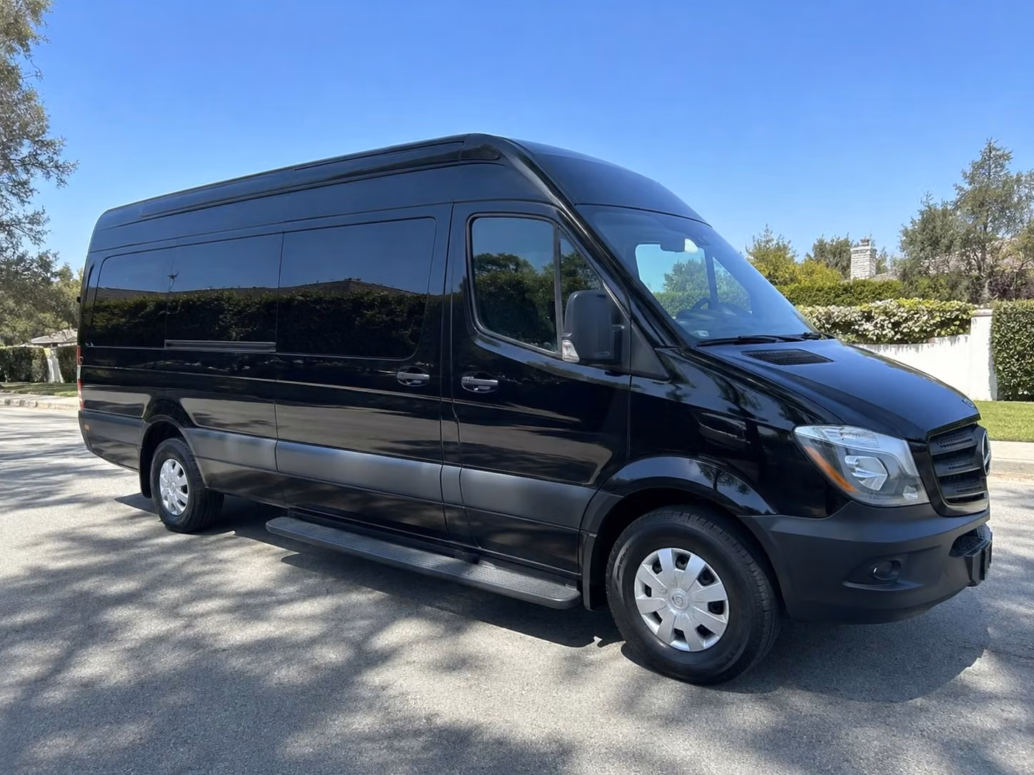 sprinter van with driver